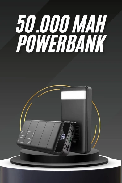 50.000 Mah Led Dijital Göstergeli Usb Çıkışı ürün görseli 1