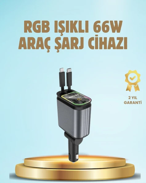 Toyota, Honda, Nissan, Hyundai Araçlar İçin Çoklu Port Araç Şarj ürün görseli 1
