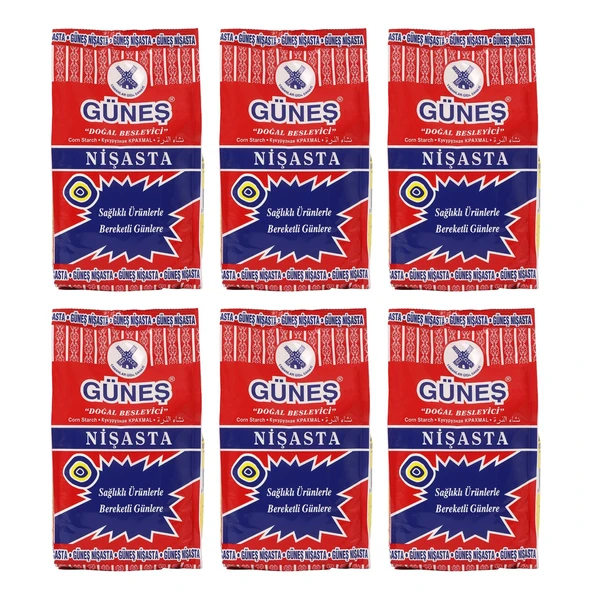 Güneş Mısır Nişastası 800 gr x 6 Adet ürün görseli 1