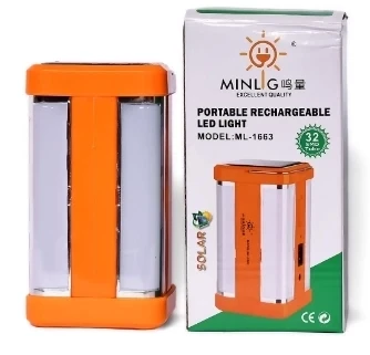 P-1663 Güneş Enerjili Şarjlı Güçlü Işıldak - Resim 5