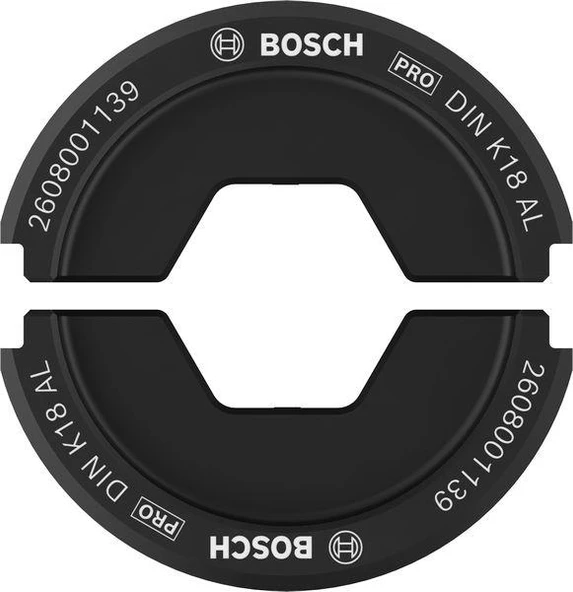 PRO Kıvırma Kalıbı DIN K18 70 mm Alüminyum GPH ürün görseli 1