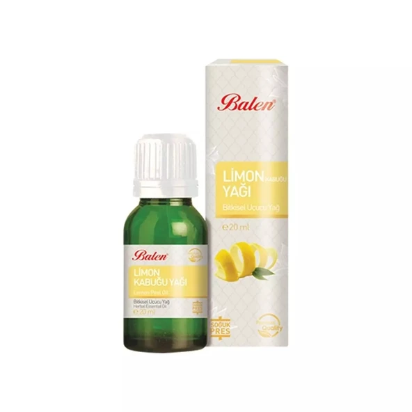 BALEN LİMON KABUĞU YAĞI (Soğuk Pres) 20 ML ürün görseli 1