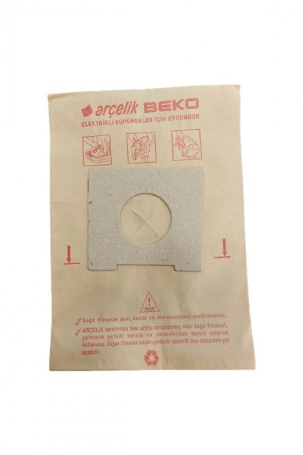 Arçelik Beko Elektrikli Süpürge Torbası ürün görseli 1