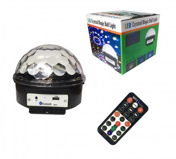Elektrik 6 RENK FONKSİYONLU BLUETOOTH İLE MÜZİK ÇALINABİLİR LED ürün görseli 1