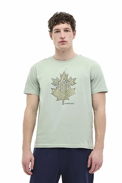 Lumberjack Bera 11trv38 0 Yaka Erkek Tshirt - Adacayi ürün görseli 1