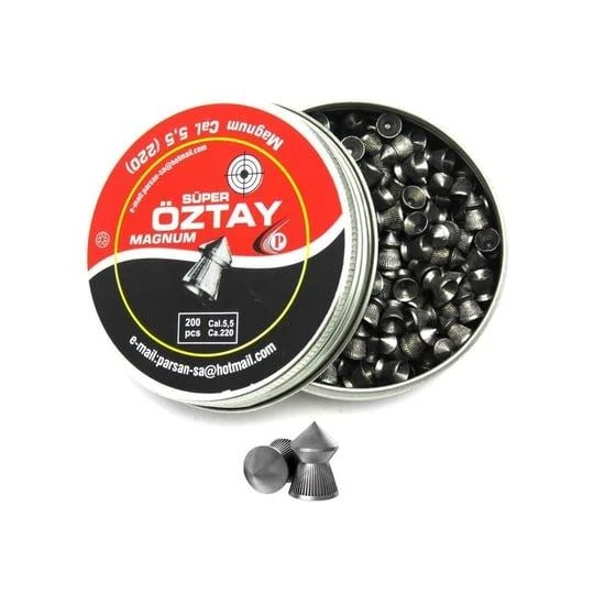 Öztay Sharp Grooved 4.5 mm Havalı Pellet 200 lü ürün görseli 1