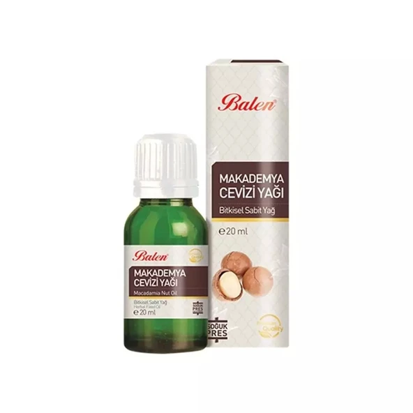 BALEN MAKADEMYA CEVİZİ YAĞI (Soğuk Pres) 20 ML ürün görseli 1