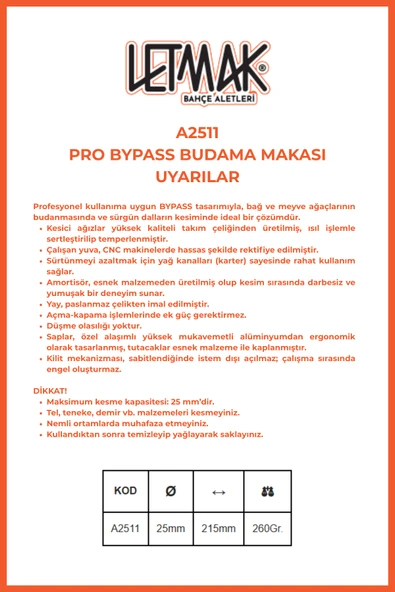 PRO BAYPAS BUDAMA MAKASI - A2511 - Resim 5
