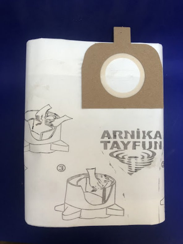 Arnica Tayfun Kağıt Toz Torbası 10 Adet ürün görseli 1