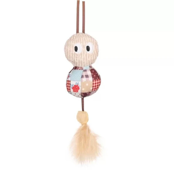 Flamingo Vinta Catnipli Tüylü Hışırtılı Tırtıl Oyuncak ürün görseli 1