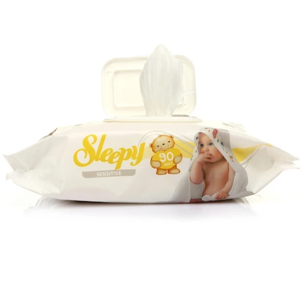 Sleepy Sensitive Islak Bebek Havluları 90 Yaprak ürün görseli 1