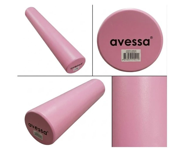 Avessa Bfr Uzun Foam Roller Pembe 90X15 Cm ürün görseli 1