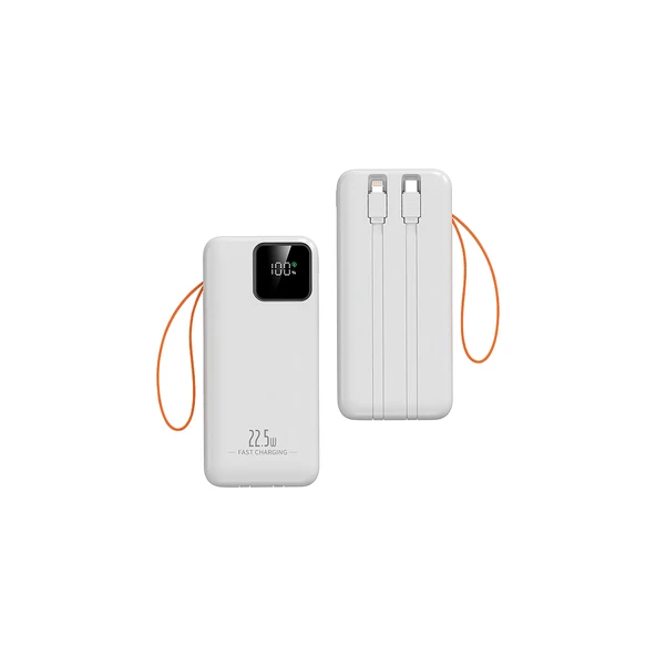 30000 mAh Powerbank Hızlı Şarj LED Göstergeli Taşınabilir Şarj Cihazı Çoklu USB Çıkış ürün görseli 1