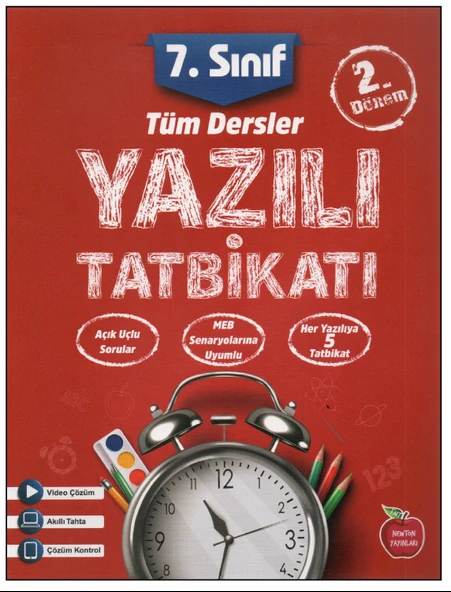 Newton Yayınları 7. Sınıf Tüm Dersler 2.Dönem Yazılı Tatbikatı ürün görseli 1
