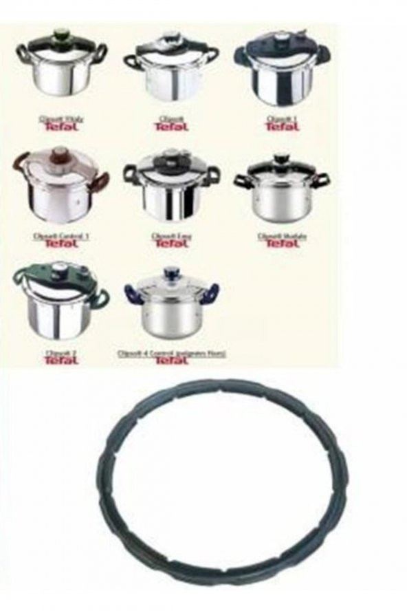 TEFAL Düdüklü Tencere Lastiği Aaa+kalite Silikon (garantili) 4,5 Ve 6 Litreler Için ürün görseli 1