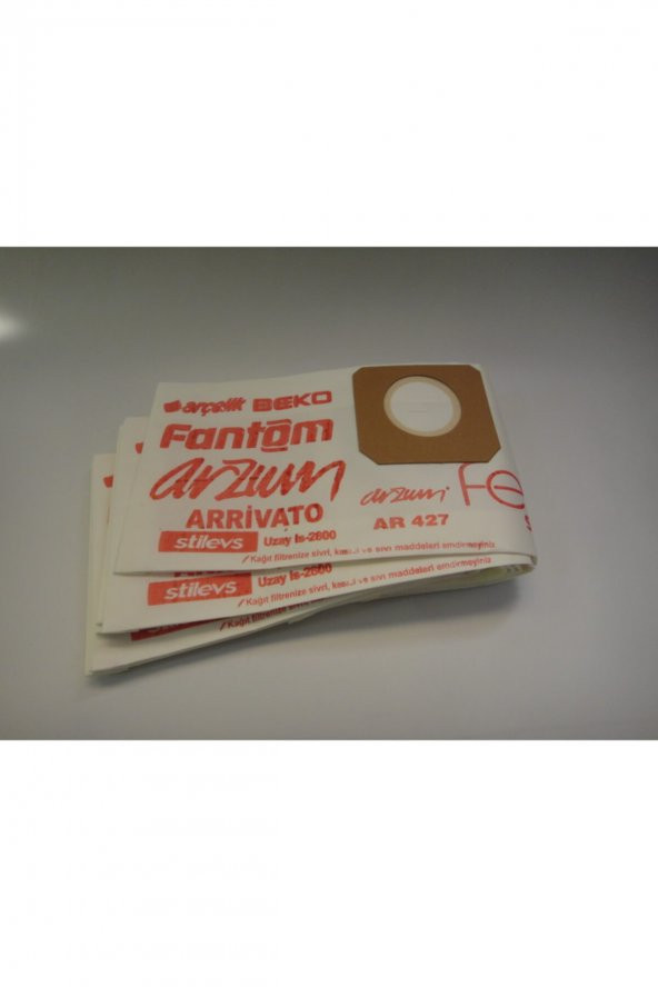 Fantom Kazanlı Toz Torbas Kağıt 10 Adet ürün görseli 1