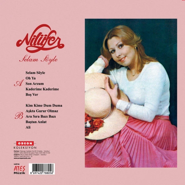 Nilüfer Selam Söyle LP Plak - Resim 2