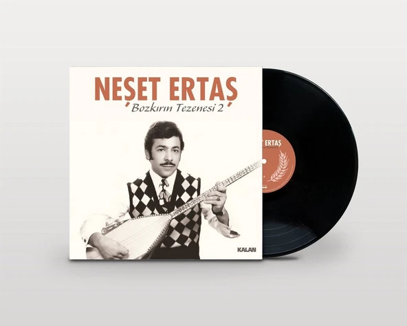 Neşet Ertaş Bozkırın Tezenesi 2 LP Plak ürün görseli 1