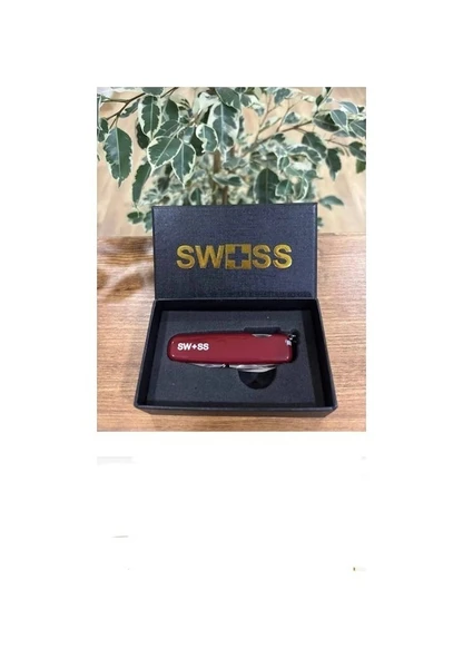 SWISS A01.13 Fonksiyonlu Orijinal İsviçre Çakısı Paslanmaz Çelik Kamp Outdoor Günlük Kullanım ürün görseli 1