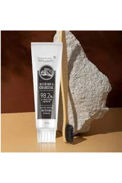 SİBERİAN BLUEBERRY & CHARCOAL TOOTHPASTE - YABAN MERSİNİ VE ODUN KÖMÜRLÜ BEYAZLATICI ETKİLİ DİŞ MACUNU ürün görseli 1