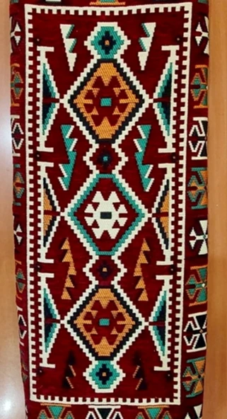 Algelsineve Şark Köşesi İkili Seti - Bordo - Resim 6