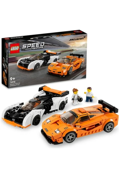 LEGO Speed Champions 76918 Mclaren Solus Gt Ve Mclaren F1 Lm (581 PARÇA) ürün görseli 1