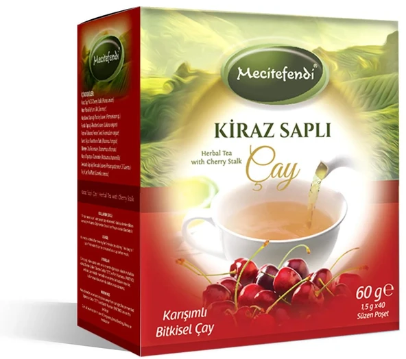 MECİTEFENDİ 40'LI KİRAZ SAPLI ÇAY ürün görseli 1