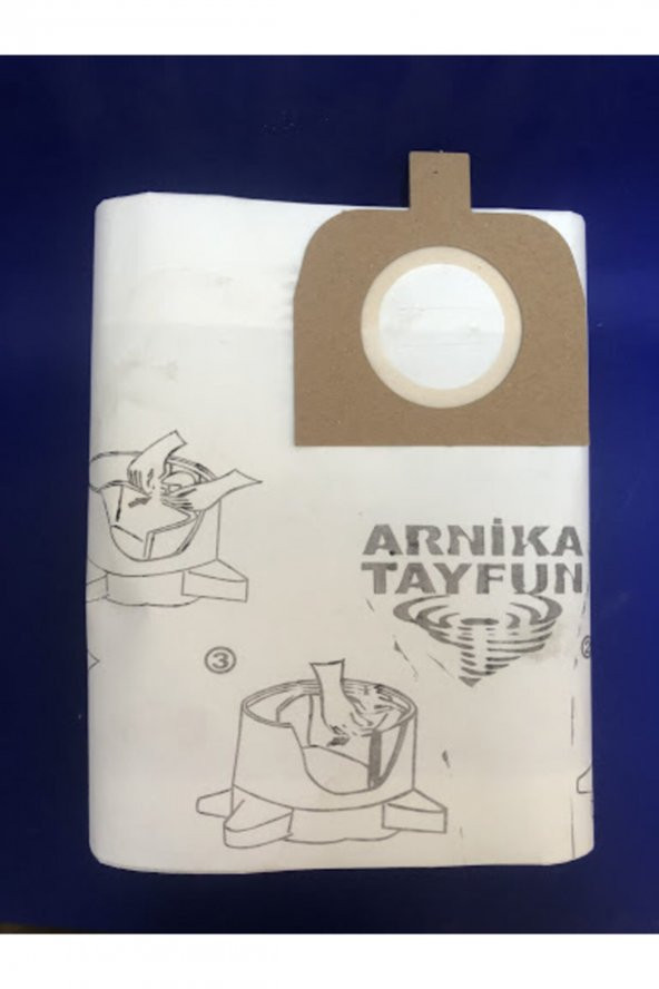 Arnica Tayfun Süpürge Kağıt Toz Torbası 10 Adet ürün görseli 1
