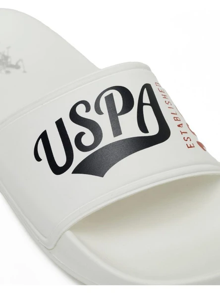 U.S.POLO ASSN LUVY 5FX BEYAZ PLAJ VE GÜNLÜK ANATOMİK SPOR TERLİK ürün görseli 1