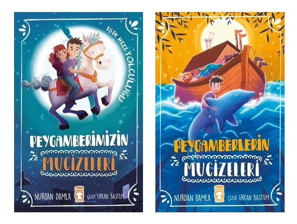 Nurdan Damla Peygamberimizin Mucizeleri + Peygamberlerin Mucizeleri (2 Kitap) ürün görseli 1
