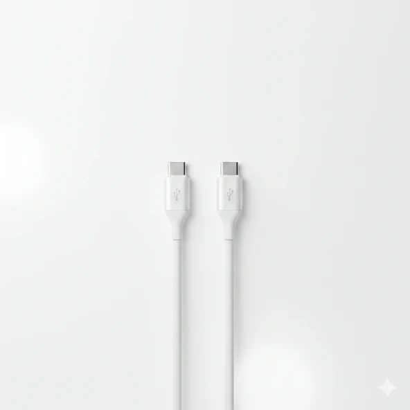 Samsung Galaxy Uyumlu 25W ve 45W EP-DN975 5a Type C To Type C Hızlı Şarj Kablosu ürün görseli 1