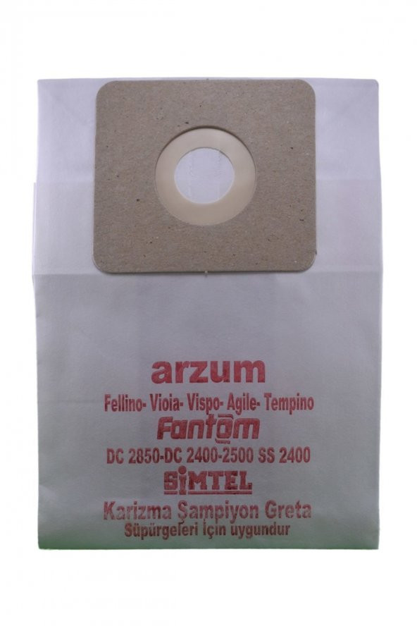 Sinbo Svc 3438 1600 Watt Uyumlu Süpürge Kağıt Toz Torbası 10 Adet ürün görseli 1