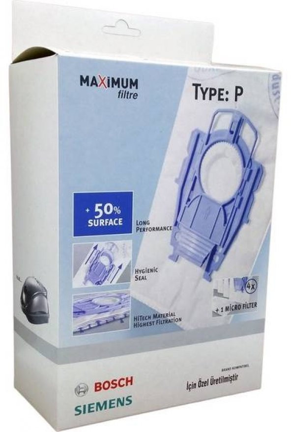 Bosch Dynapower Süpürge Torbası P Tipi ürün görseli 1