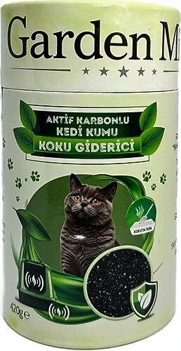 Garden Mix Aktif Karbonlu Kedi Kumu Koku Giderici ürün görseli 1