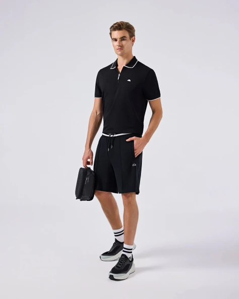 Ellesse Polo Yaka Erkek Tişört 6SM5006-BK ürün görseli 1
