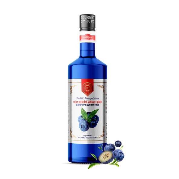 Nish Yaban Mersini (Blueberry) Aromalı Şurup 700 ML - Pet Şişe ürün görseli 1