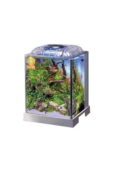 Anubias Neon 27 Nano Akvaryum Beyaz 26,8 x 26,8 x  39,8 CM 998-S-38-B ürün görseli 1