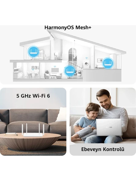 Huawei WS7001 AX2 1200 Mbps Router - Resim 2