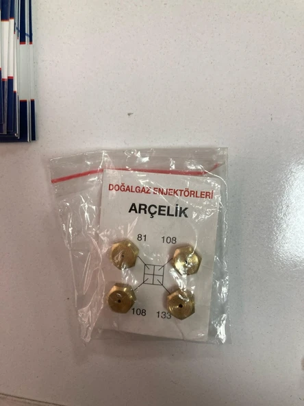 Çankaya Doğalgaz Ocak Enjektörleri (Seçenekli) ürün görseli 1