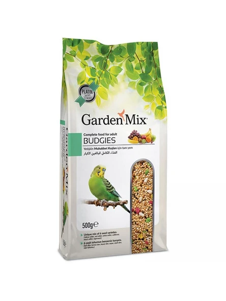 Garden Mix Platin Meyveli Muhabbet Kuşu Yemi 500 gr ürün görseli 1