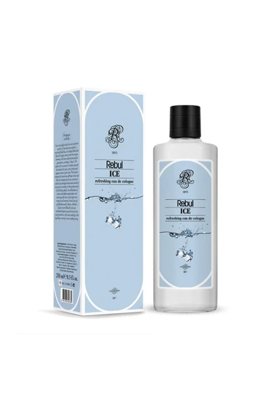 Rebul 250ml Ice Kolonya Cam Şişe ürün görseli 1