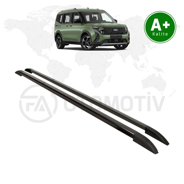 Ford Courier OEM Tip Tavan Çıtası 2024 Model Ve Sonrası Siyah ürün görseli 1
