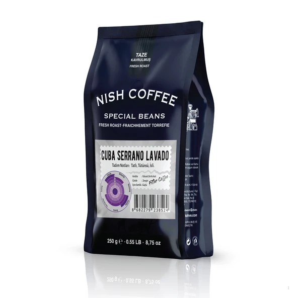 Nish Filtre Kahve Cuba Cerrano Lavado 250 Gr ürün görseli 1