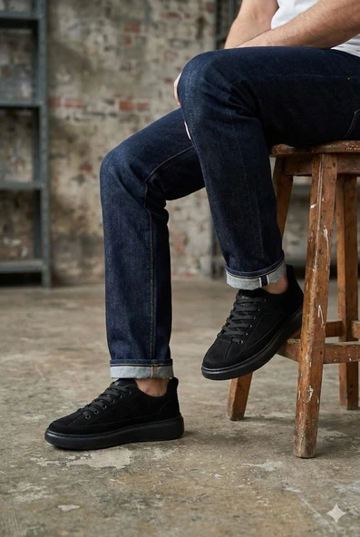 Fort 2627 Vendy Ryt Rahat Hafif Sneaker Keten Erkek Ayakkabı ürün görseli 1