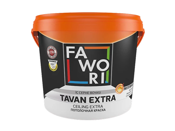 Fawori Ekstra Tavan Boyası 17.5 Kğ Beyaz ürün görseli 1
