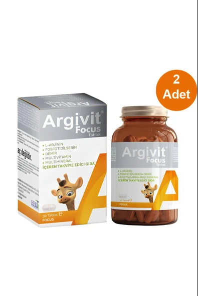 Argivit Focus 30 Tablet 2 Adet ürün görseli 1