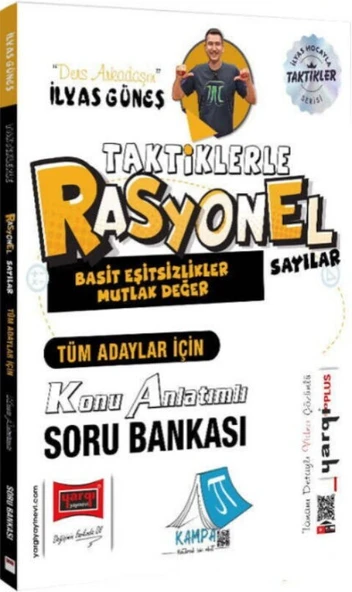 Tüm Adaylar İçin Taktiklerle Rasyonel Sayılar Konu Anlatımlı Soru Bankası Yargı Yayınları ürün görseli 1