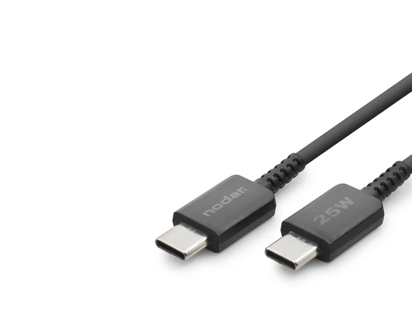 Type-C Şarj Ve Data Kablosu 25W 1 M - Siyah ND1101 ürün görseli 1