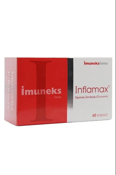 Imuneks Inflamax Optimize Zerdeçal Curcumin 60 Kapsül ürün görseli 1