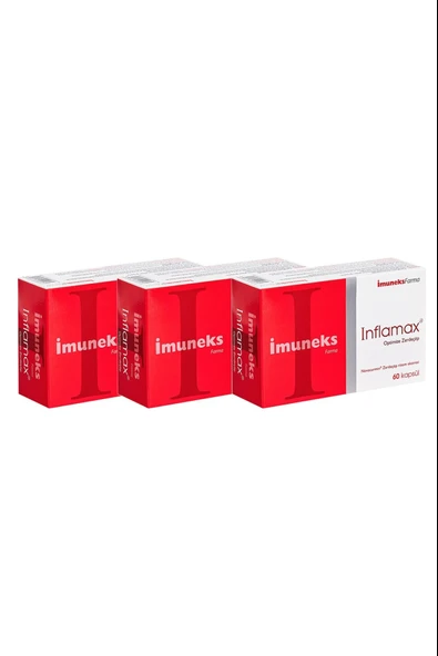 Imuneks Inflamax Optimize Zerdeçal Curcumin 60 Kapsül 3 Adet ürün görseli 1